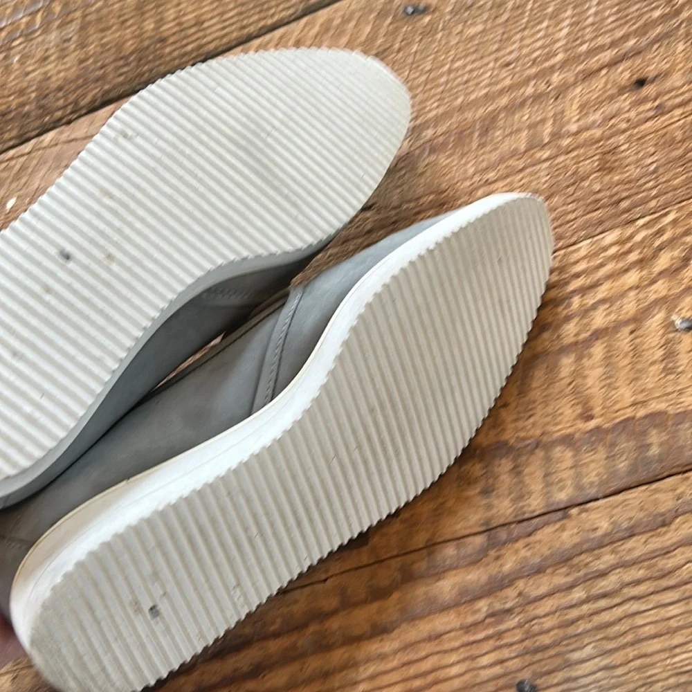 Everlane suede slip on shoe
